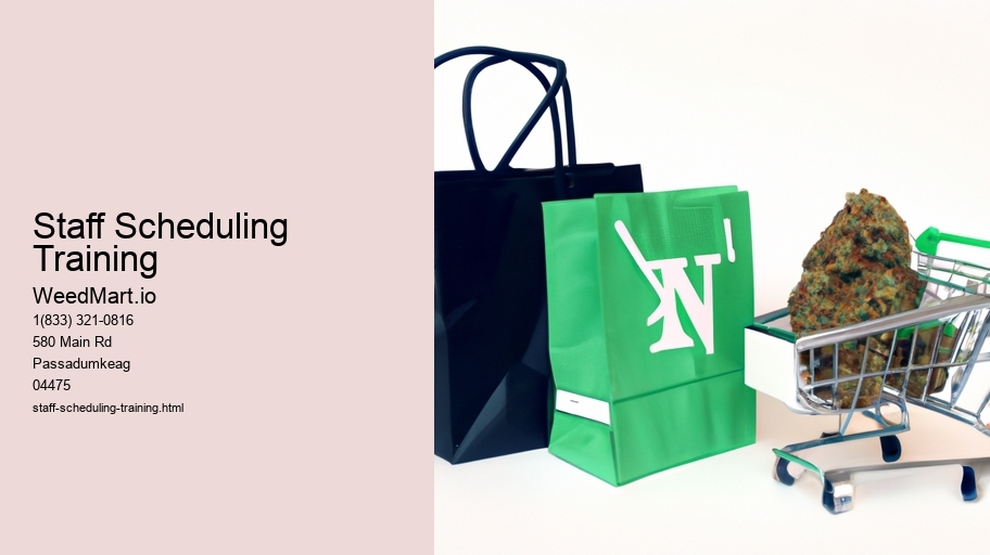 Staff Scheduling Training